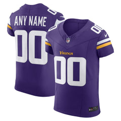 NFL Minnesota Vikings Vapor F.U.S.E. Elite Custom Jersey - Purple