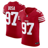 NFL Nick Bosa San Francisco 49ers Vapor F.U.S.E. Elite Jersey - Scarlet