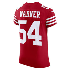 NFL Fred Warner San Francisco 49ers Vapor F.U.S.E. Elite Jersey - Scarlet