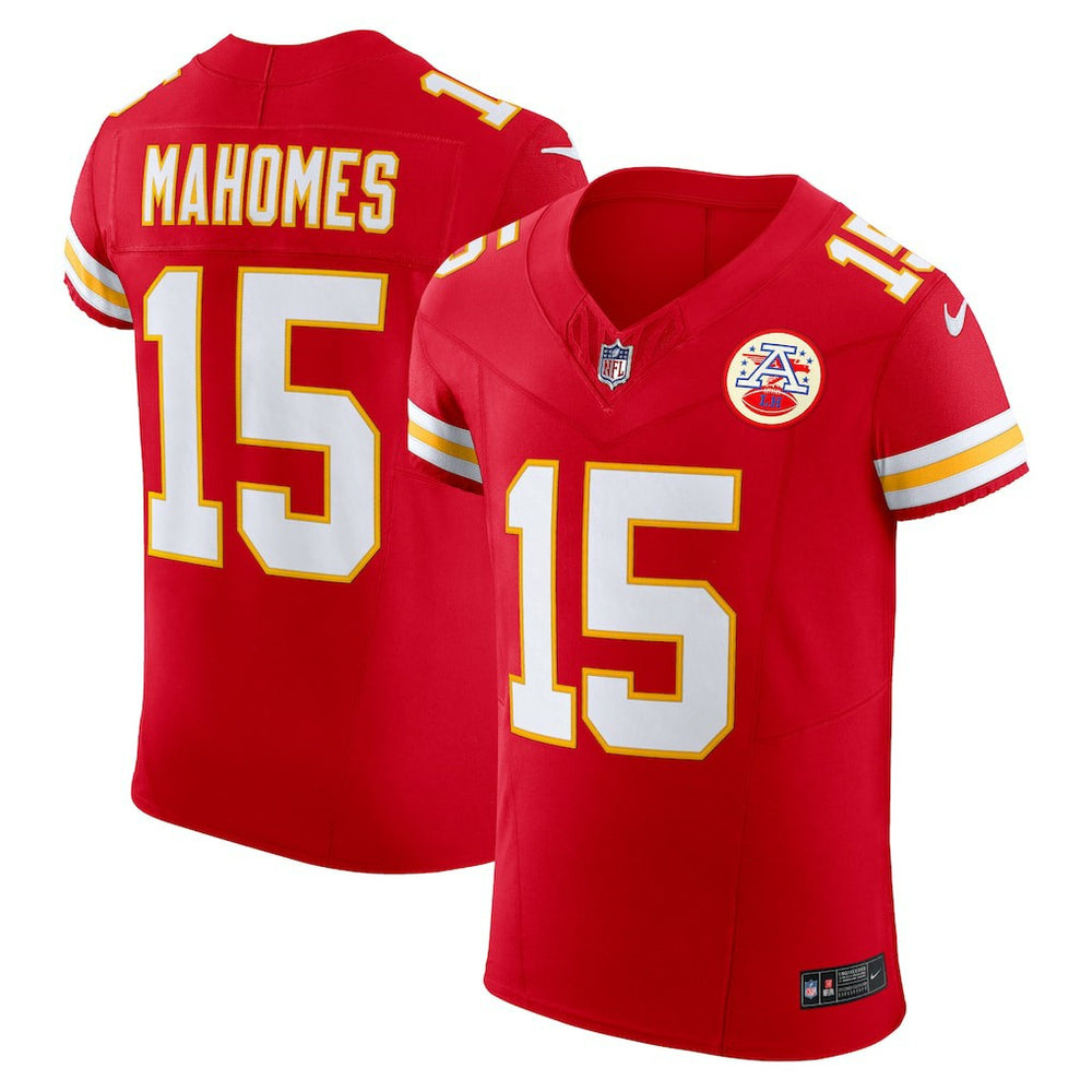 NFL Patrick Mahomes Kansas City Chiefs Vapor F.U.S.E. Elite Jersey - Red