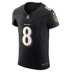 NFL Lamar Jackson Baltimore Ravens Alternate Vapor F.U.S.E. Elite Jersey - Black