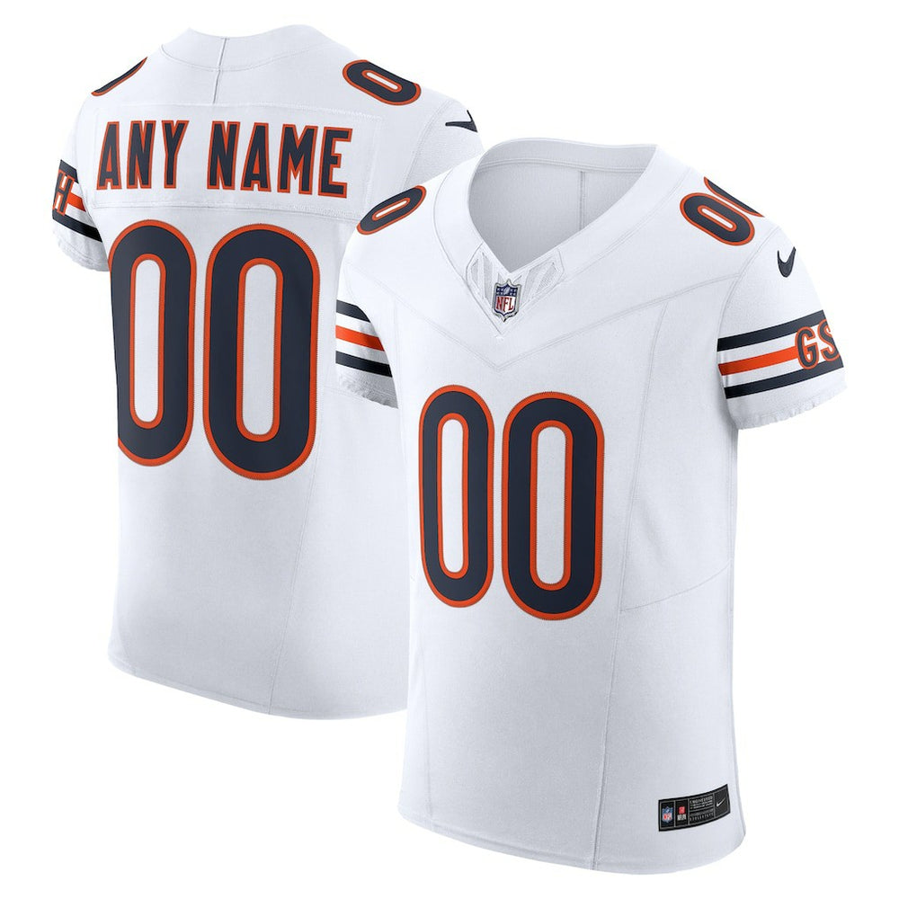 NFL Chicago Bears Vapor F.U.S.E. Elite Custom Jersey - White