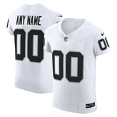 Las Vegas Raiders Vapor F.U.S.E. Elite Custom Jersey White