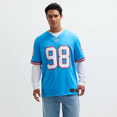 NFL Jeffery Simmons Tennessee Titans Vapor F.U.S.E. Limited Jersey - Light Blue