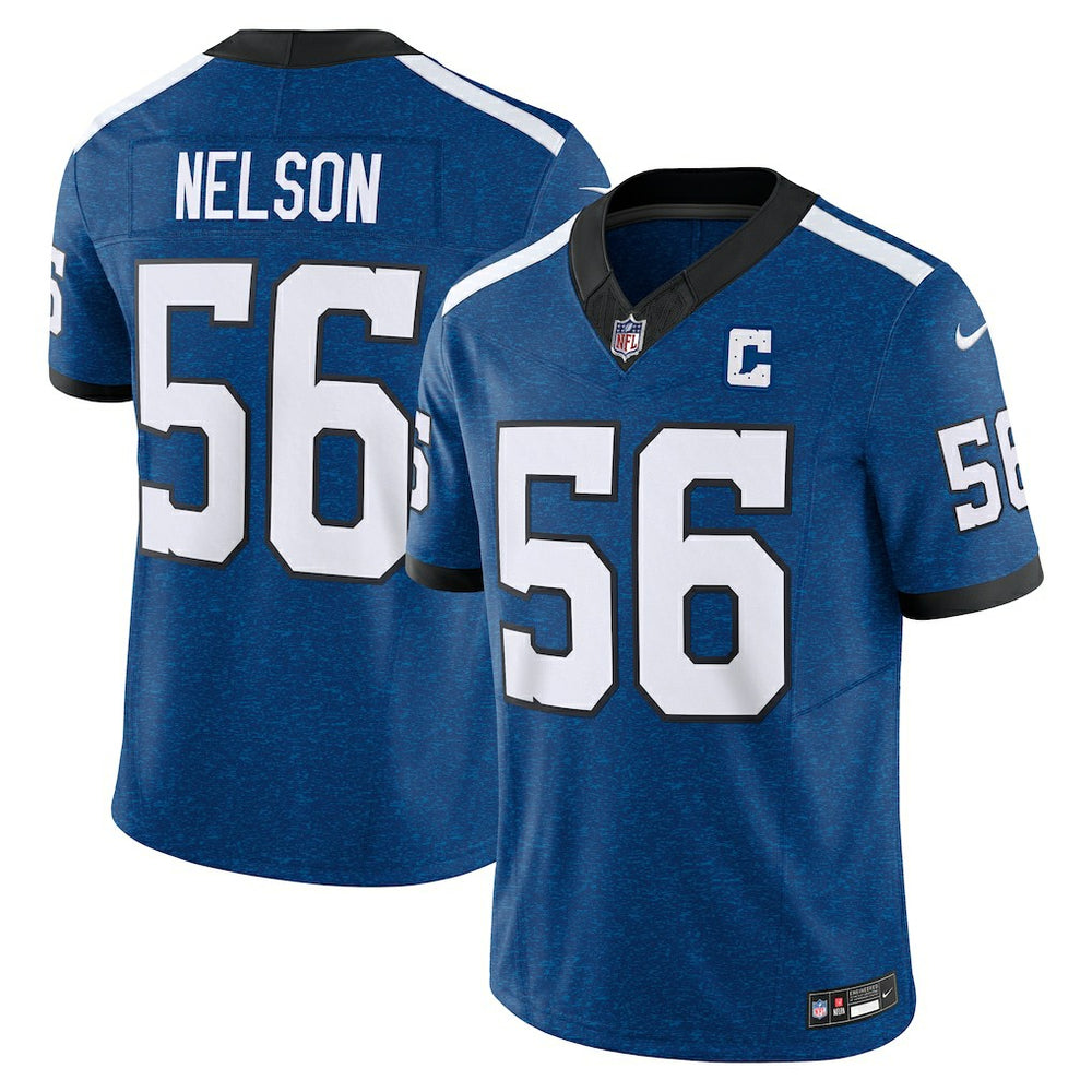NFL Quenton Nelson Indianapolis Colts Vapor F.U.S.E. Limited Jersey - Blue