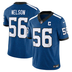 NFL Quenton Nelson Indianapolis Colts Vapor F.U.S.E. Limited Jersey - Blue