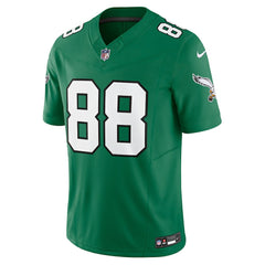NFL Dallas Goedert Philadelphia Eagles Vapor F.U.S.E. Limited Jersey - Kelly Green