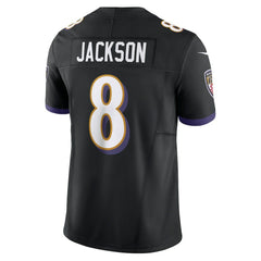 NFL Lamar Jackson Baltimore Ravens Vapor F.U.S.E. Limited Jersey - Black