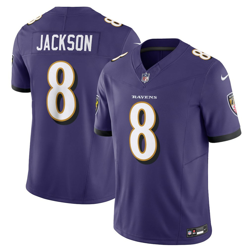 NFL Lamar Jackson Baltimore Ravens Vapor F.U.S.E. Limited Jersey - Purple