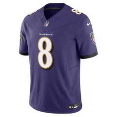 NFL Lamar Jackson Baltimore Ravens Vapor F.U.S.E. Limited Jersey - Purple