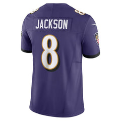 NFL Lamar Jackson Baltimore Ravens Vapor F.U.S.E. Limited Jersey - Purple