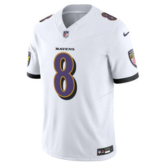 NFL Lamar Jackson Baltimore Ravens Vapor F.U.S.E. Limited Jersey - White
