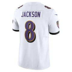 NFL Lamar Jackson Baltimore Ravens Vapor F.U.S.E. Limited Jersey - White
