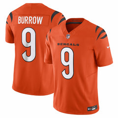 NFL Joe Burrow Cincinnati Bengals Vapor F.U.S.E. Limited Jersey - Orange
