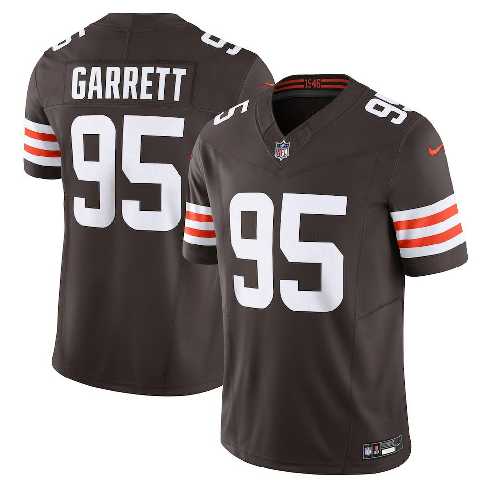 NFL Myles Garrett Cleveland Browns Vapor F.U.S.E. Limited Jersey - Brown