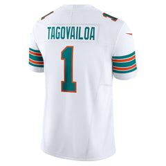 NFL Tua Tagovailoa Miami Dolphins Vapor F.U.S.E. Limited Jersey - White