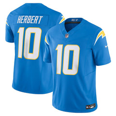 NFL Justin Herbert Los Angeles Chargers Vapor F.U.S.E. Limited Jersey - Powder Blue