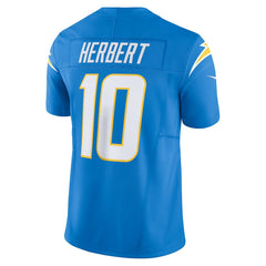 NFL Justin Herbert Los Angeles Chargers Vapor F.U.S.E. Limited Jersey - Powder Blue