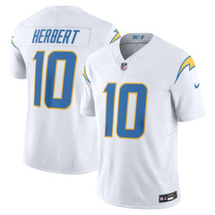 NFL Justin Herbert Los Angeles Chargers Vapor F.U.S.E. Limited Jersey - White