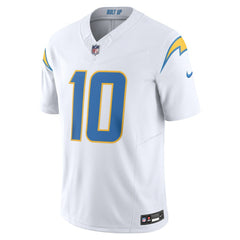 NFL Justin Herbert Los Angeles Chargers Vapor F.U.S.E. Limited Jersey - White