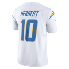 NFL Justin Herbert Los Angeles Chargers Vapor F.U.S.E. Limited Jersey - White