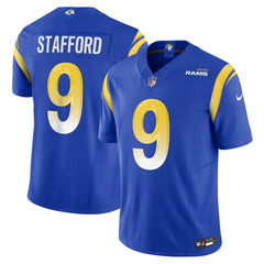 NFL Matthew Stafford Los Angeles Rams Vapor F.U.S.E. Limited Jersey - Royal