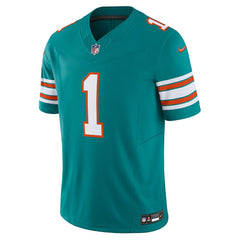 NFL Tua Tagovailoa Miami Dolphins Vapor F.U.S.E. Limited Jersey - Aqua