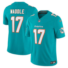 NFL Jaylen Waddle Miami Dolphins Vapor F.U.S.E. Limited Jersey - Aqua