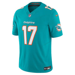 NFL Jaylen Waddle Miami Dolphins Vapor F.U.S.E. Limited Jersey - Aqua
