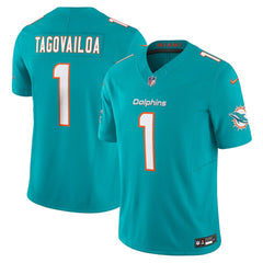 NFL Tua Tagovailoa Miami Dolphins Vapor F.U.S.E. Limited Jersey - Aqua