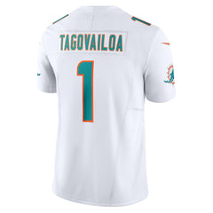 NFL Tua Tagovailoa Miami Dolphins Vapor F.U.S.E. Limited Jersey - White
