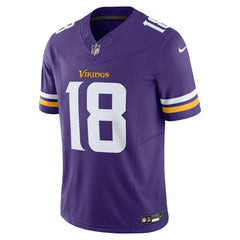 NFL Justin Jefferson Minnesota Vikings Vapor F.U.S.E. Limited Jersey - Purple