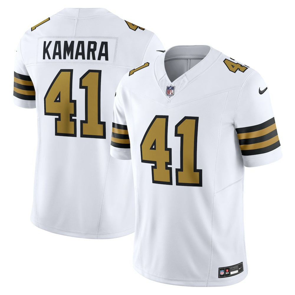 NFL Alvin Kamara New Orleans Saints Alternate Vapor F.U.S.E. Limited Jersey - White