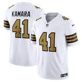 NFL Alvin Kamara New Orleans Saints Alternate Vapor F.U.S.E. Limited Jersey - White