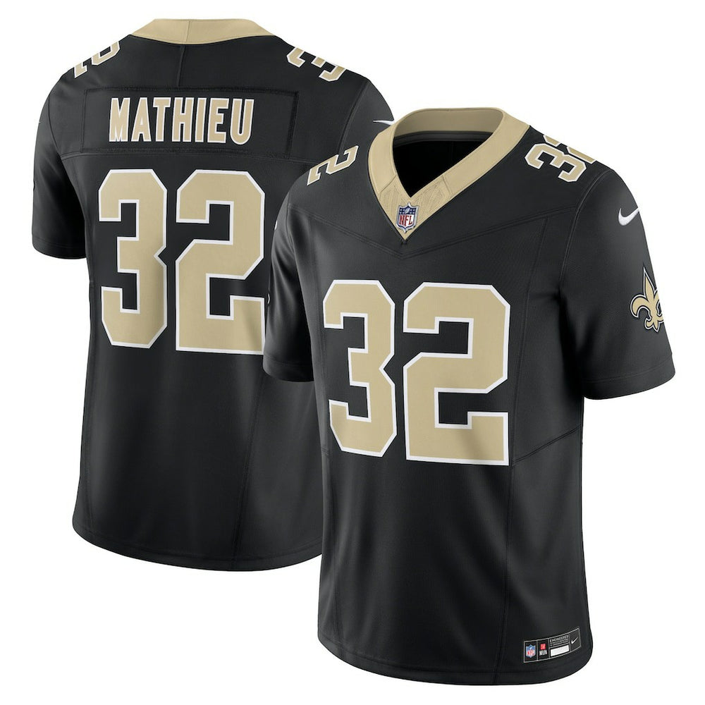 NFL Tyrann Mathieu New Orleans Saints Vapor F.U.S.E. Limited Jersey - Black