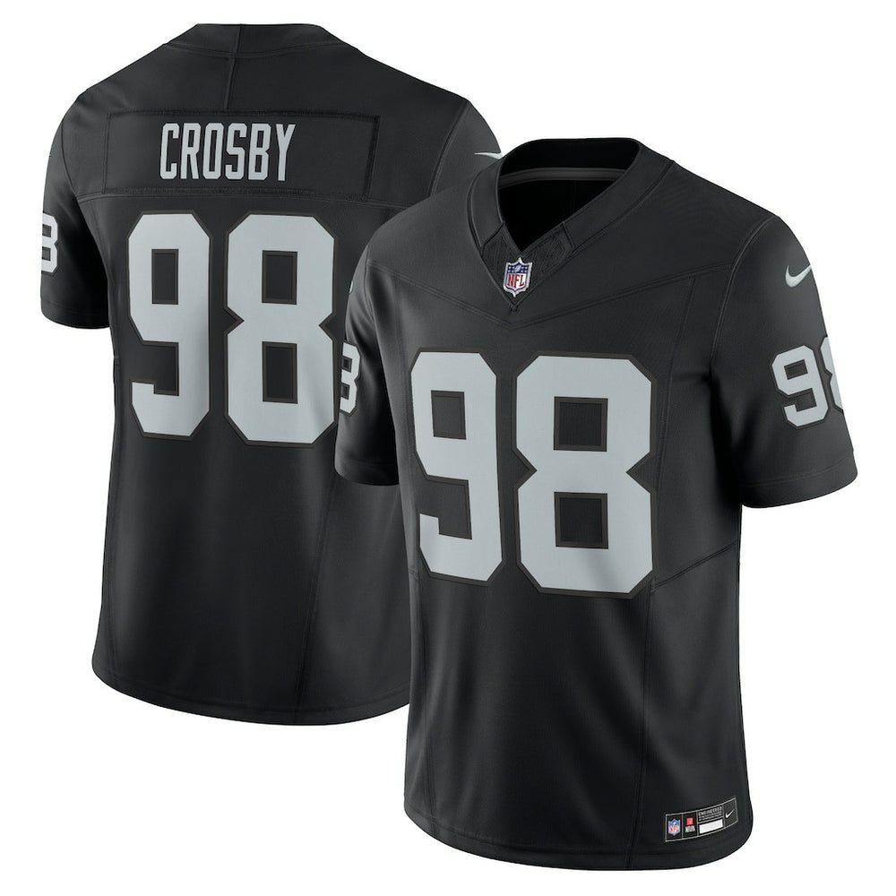 NFL Maxx Crosby Las Vegas Raiders Vapor F.U.S.E. Limited Jersey - Black