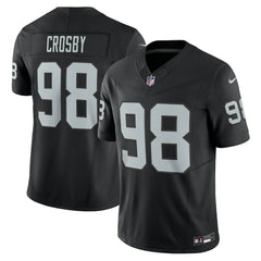NFL Maxx Crosby Las Vegas Raiders Vapor F.U.S.E. Limited Jersey - Black