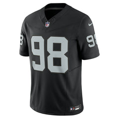 NFL Maxx Crosby Las Vegas Raiders Vapor F.U.S.E. Limited Jersey - Black