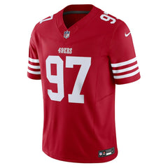 NFL Nick Bosa San Francisco 49ers Vapor F.U.S.E. Limited Jersey - Scarlet