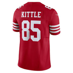 NFL George Kittle San Francisco 49ers Vapor F.U.S.E. Limited Jersey - Scarlet