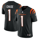 NFL Ja'Marr Chase Cincinnati Bengals Vapor Untouchable Limited Jersey - Black