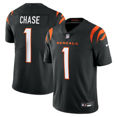 NFL Ja'Marr Chase Cincinnati Bengals Vapor Untouchable Limited Jersey - Black