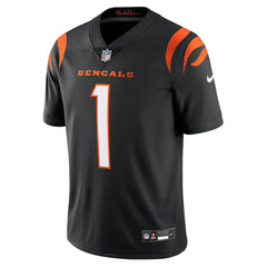 NFL Ja'Marr Chase Cincinnati Bengals Vapor Untouchable Limited Jersey - Black