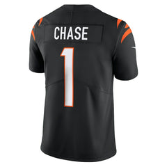 NFL Ja'Marr Chase Cincinnati Bengals Vapor Untouchable Limited Jersey - Black