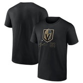 NHL Mark Stone Vegas Golden Knights Fanatics Name and Number T-Shirt - Black