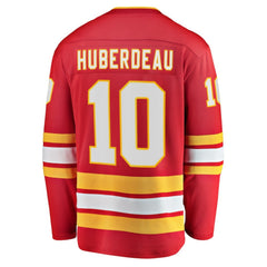 NHL Jonathan Huberdeau Calgary Flames Fanatics Home Breakaway Player Jersey - Red