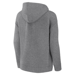Kansas City Royals Fanatics Women's Script Favorite Lightweight Pullover Hoodie - Heather Gray Hoodies