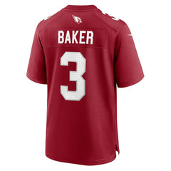 NFL Budda Baker Arizona Cardinals Game Player Jersey - Cardinal