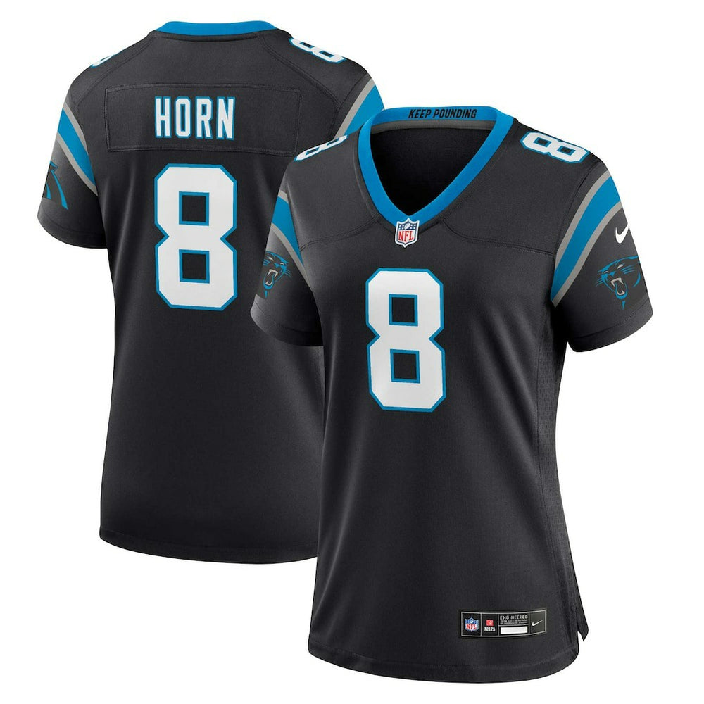 NFL Jaycee Horn Carolina Panthers Women's Player Jersey - Black
