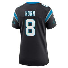 NFL Jaycee Horn Carolina Panthers Women's Player Jersey - Black